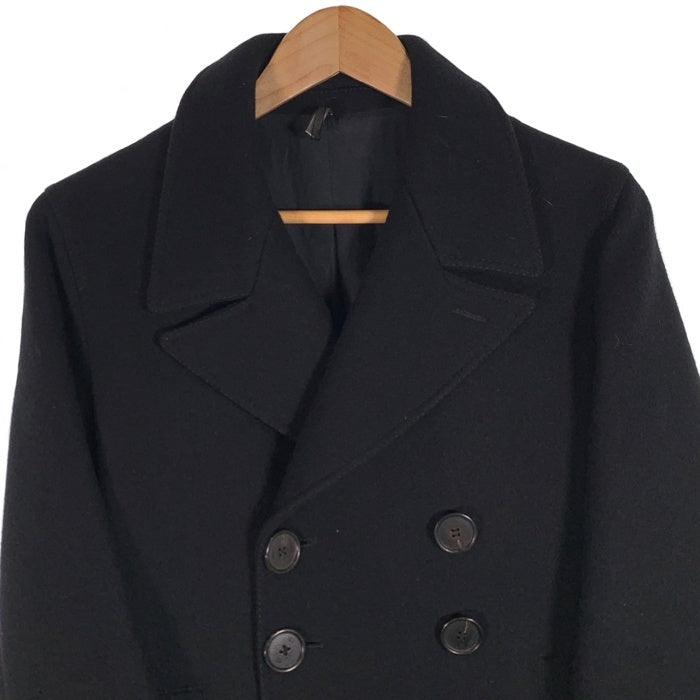 Dior HOMME ディオールオム 06AW Wool Pea Coat ウール ピーコート ブラック 6HH1048302 Size 44 福生店