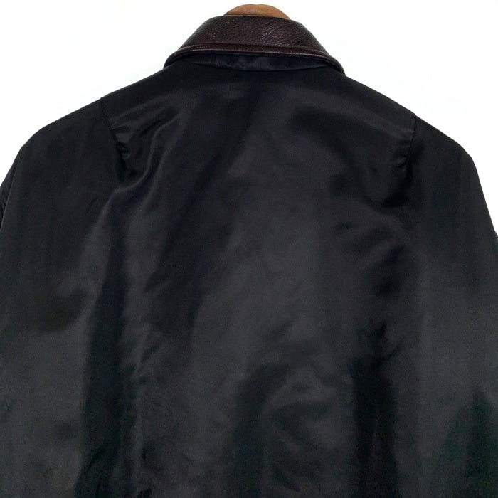 90's BE-HOT LIMITED ビーホット B-15型 レザーカラー ミリタリー フライトジャケット ブラック 8440-4131 Size M 福生店