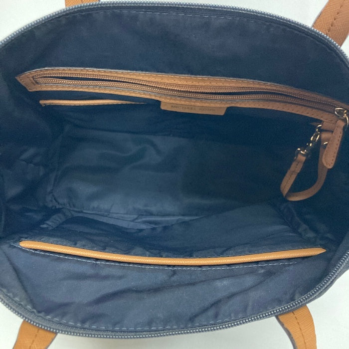 MICHAEL KORS マイケルコース ナイロン×レザー トートバッグ ネイビー 瑞穂店