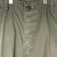 U.S. ARMY USA製 TROUSERS COMBAT カーゴパンツ カーキ sizeL※裾ドローコード変更 瑞穂店