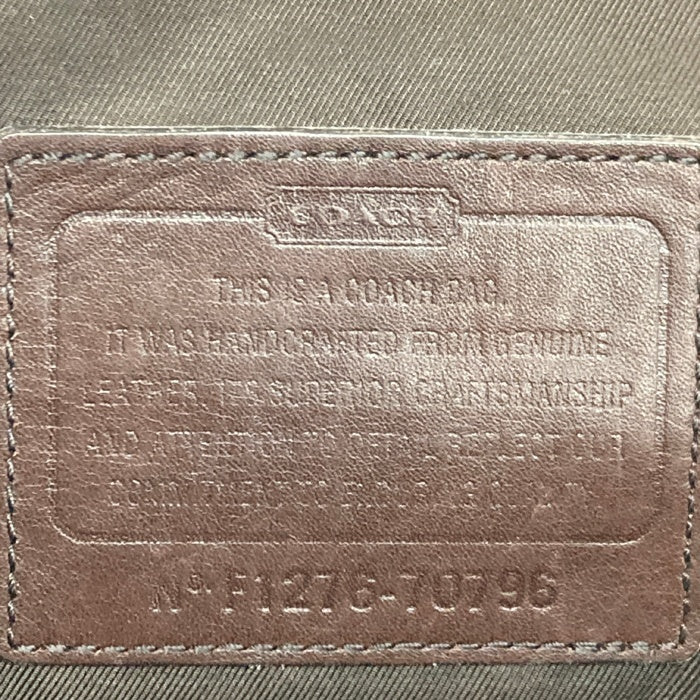 COACH コーチ 70796 ブリーカー カラーブロック コンバーチブル スリングバッグ ソフトポートレザー ショルダー ボディバッグ ブラウン 瑞穂店