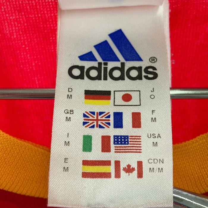 adidas アディダス スペイン代表 2002 サッカー ワールドカップ ホーム ユニフォーム  レッド sizeM 瑞穂店