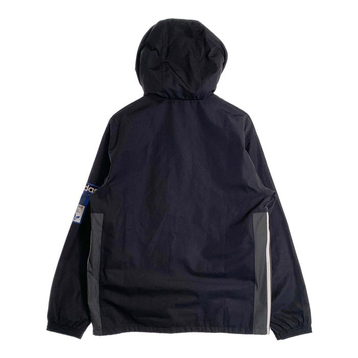 adidas アディダス ADIBREAK WB ウインドブレーカー ジャケット ブラック スナップボタン ポリエステル IY4845 Size L 福生店