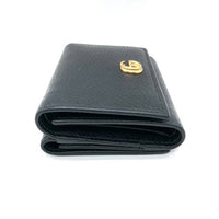 GUCCI グッチ GG プチマーモント 3つ折り財布 レザーウォレット ブラック 474746・534563 瑞穂店