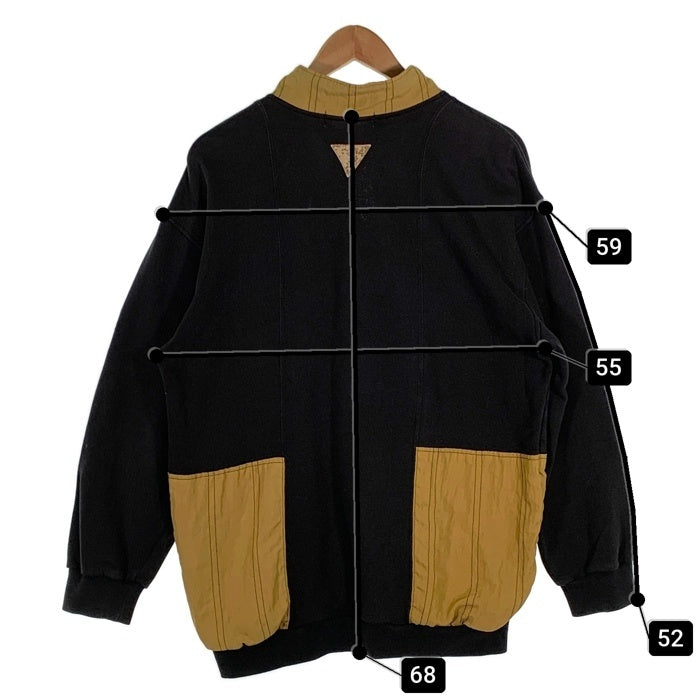 KANSAI SPORTS カンサイスポーツ ハーフスナップ プルオーバースウェット ブラック Size L 福生店