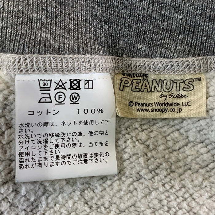 BUZZ RICKSON’S バズリクソンズ USAF スヌーピー プリント 前V クルーネックスウェットトレーナー ヘザーグレー BR69272 Size M 福生店