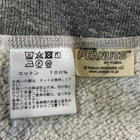 BUZZ RICKSON’S バズリクソンズ USAF スヌーピー プリント 前V クルーネックスウェットトレーナー ヘザーグレー BR69272 Size M 福生店
