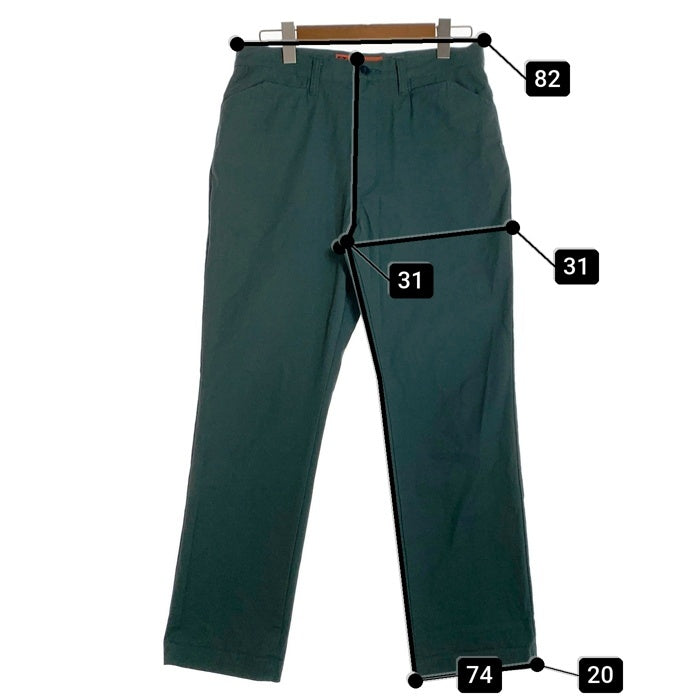 RADIALL ラディアル SWIVEL SEAT STRAIGHT FIT PANTS チノ ワークパンツ グリーン RAD-23SS-PT001 Size M 福生店