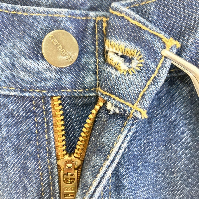 Carhartt カーハート B73 DST メキシコ製 ダブルニー デニム ペインターパンツ インディゴ size32 瑞穂店