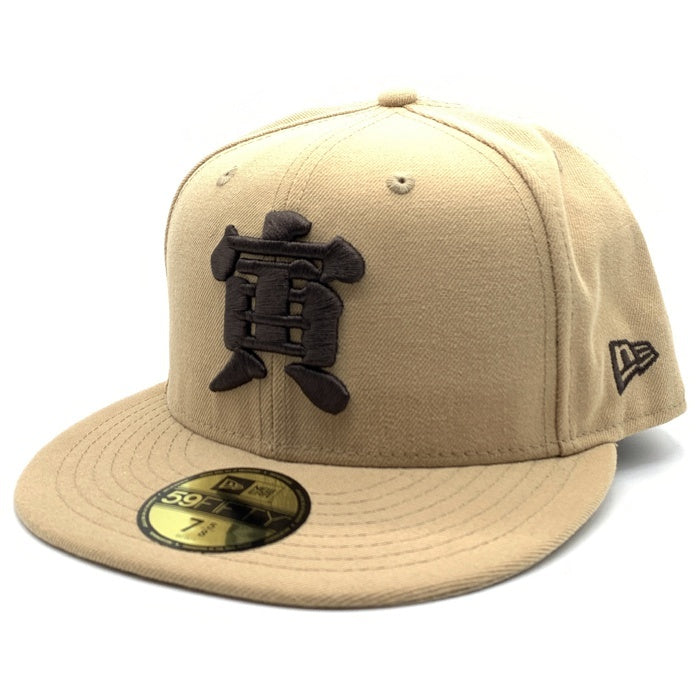 New Era ニューエラ 男はつらいよ BEAMS ビームス 59FIFTY 寅 ベースボールキャップ ベージュ Size 7 5/8 (60.6cm) 福生店