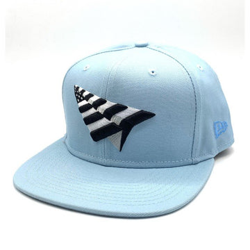 New Era ニューエラ ROC NATION PAPER PLANES ロックネーション ペーパープレーン スナップバック ライトブルー 福生店