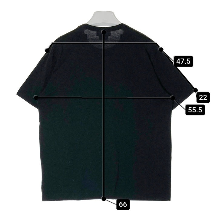 eYe COMME des GARCONS JUNYA WATANABE MAN アイジュンヤワタナベコムデギャルソンマン WA-T919 18SS ビルプリント Tシャツ ブラック sizeM 瑞穂店