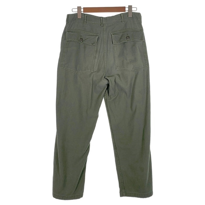 60's U.S.ARMY 米軍 ベイカーパンツ オリーブ 8405-782-3172 OG-107 67年会計 Size 34×29 福生店