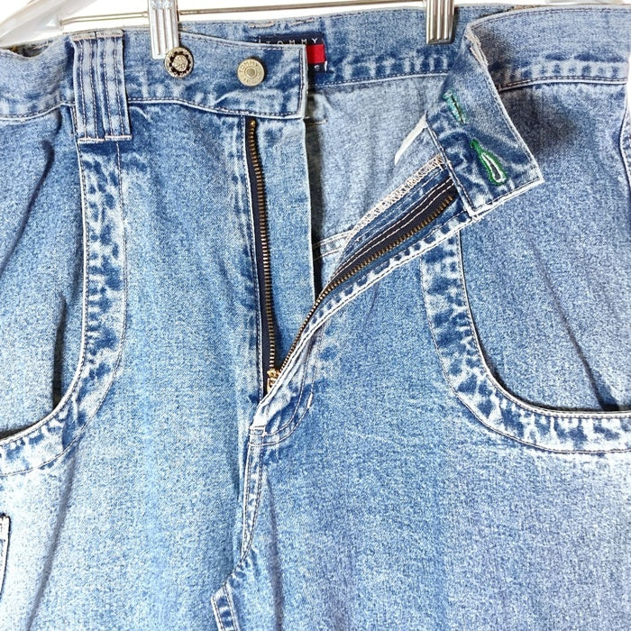 TOMMY JEANS トミージーンズ バギーペインターパンツ ライトインディゴ size31 瑞穂店
