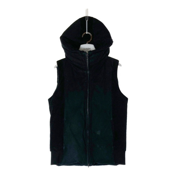 OURET オーレット レザー切り替え ダウンベスト ブラック size3 瑞穂店