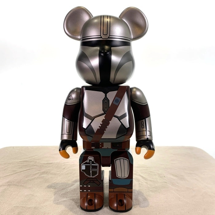 MEDICOM TOY メディコムトイ BEARBRICK ベアブリック STARWARS THE MANDALORIAN (BESKARARMOR) スターウォーズ マンダロリアン ベスカーアーマー 100％ & 400％ フィギュア  福生店