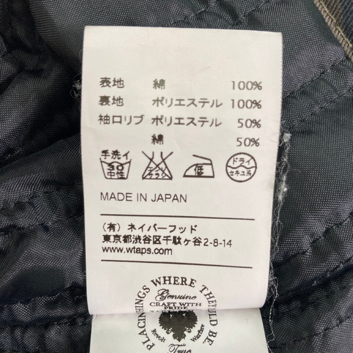 WTAPS ダブルタップス  162LTDT-JKM04 WINDBREAKER 02 コットン コーチジャケット 迷彩 カーキ sizeM 瑞穂店