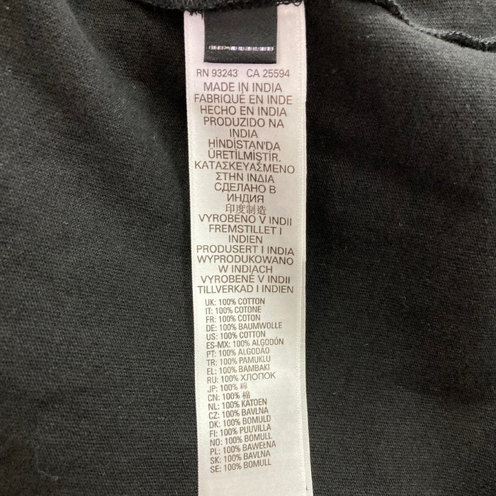 DIESEL ディーゼル A03846 プラスチゾルインクプリント クルーネック Tシャツ ブラック sizeL 瑞穂店
