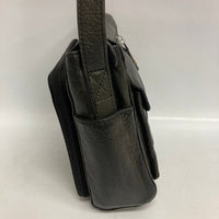 FOSSIL フォッシル ショルダーバック レザー キーチャーム付 ブラック 瑞穂店