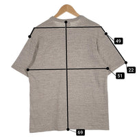 HUMAN MADE ヒューマンメイド POCKET T-SHIRTS ポケットTシャツ グレー 裾ロゴワッペン Size L 福生店