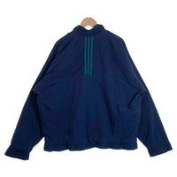 90`s Adidas アディダス ジップアップ ナイロン ジャケット ネイビー Size nL 福生店