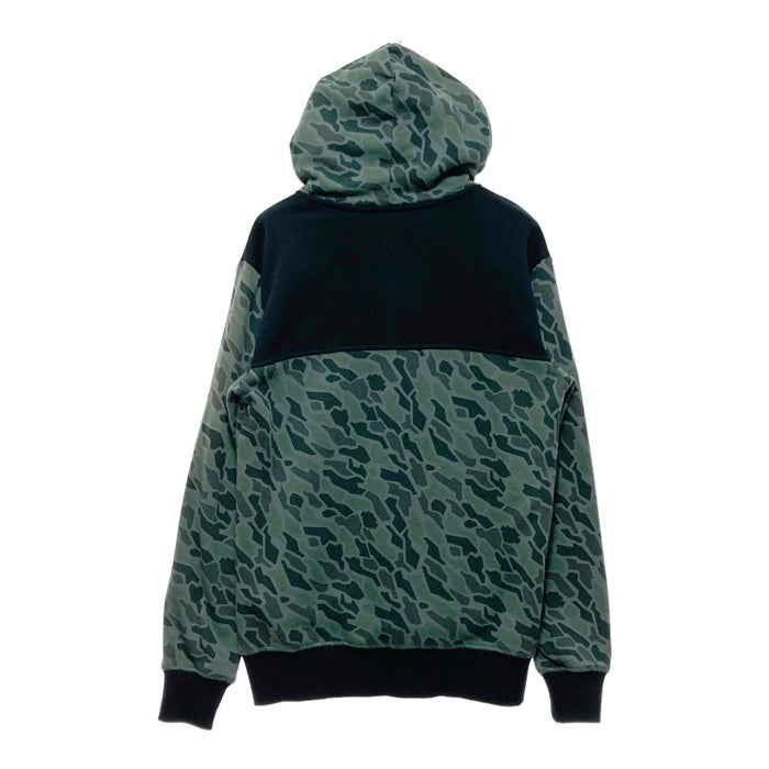 Harley-Davidson ハーレーダビッドソン 迷彩 切替 プルオーバーパーカー カーキ sizeS 瑞穂店