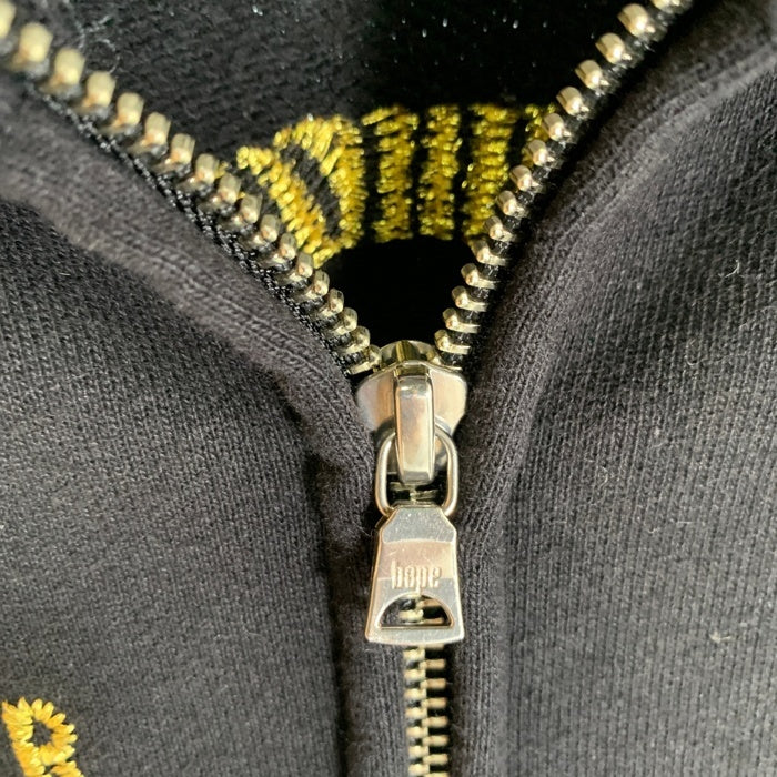 A BATHING APE ア ベイシング エイプ Souvenir Shark Zip Hoodie スーベニア シャーク ジップ パーカー フーディー ブラック ホワイト 001ZPK301308M Size XL 福生店