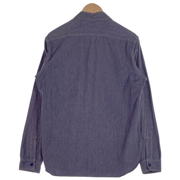 FREEWHEELERS フリーホイーラーズ Neal Cassady シャンブレー ワークシャツ ナス紺 Size 16 福生店