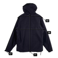 Carhartt WIP カーハート ワークインプログレス NIMBUS PULLOVER ナイロン プルオーバージャケット アノラック 内フリース ブラック Size L 福生店