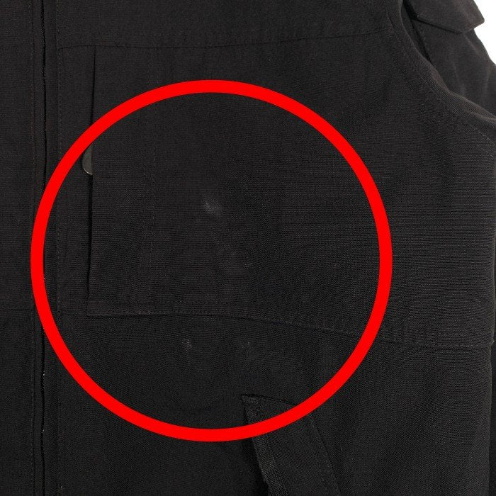 Timberland ティンバーランド PRO SERIES フィールドジャケット ポリアミド ブラック 中綿 Size L 福生店