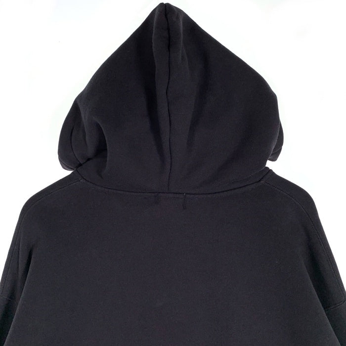 9090 ナインティナインティ 90 Logo Original Hoodie プルオーバーフーディー パーカー ロゴ刺繡 ネイビー NN1831 Size L 福生店