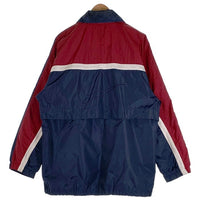 90’s NIKE ナイキ ナイロン ジップアップジャケット ネイビー レッド Size L 福生店