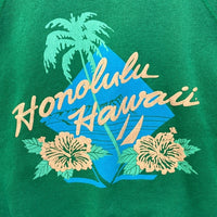 ULTRA SWEATS USA製 HONOLULU HAWAII スウェットトレーナー グリーン sizeXL 瑞穂店