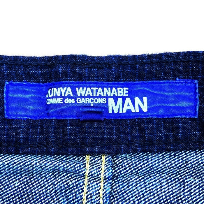 JUNYA WATANABE COMME des GARCONS MAN ジュンヤワタナベ コムデギャルソンマン コットン リネン セルビッジ テーパードデニムパンツ インディゴ WS-P047 AD2016 Size XS 瑞穂店