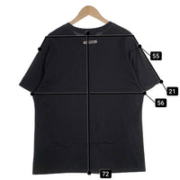 ESSENTIALS エッセンシャルズ フロントラバープリント Tシャツ ブラック Size S 福生店