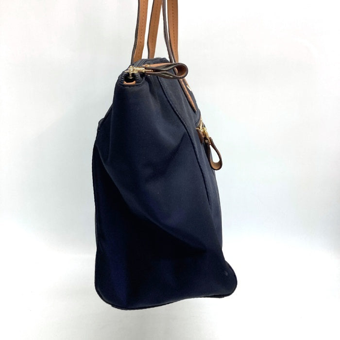 MICHAEL KORS マイケルコース ナイロン×レザー トートバッグ ネイビー 瑞穂店