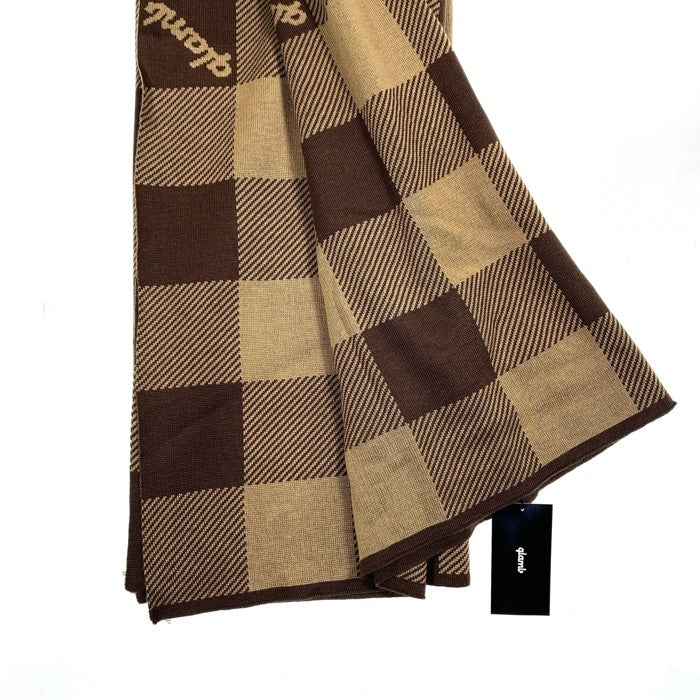 glamb グラム 大判ストール チェック柄 ブラウン アクリル GB0138/AC10 福生店