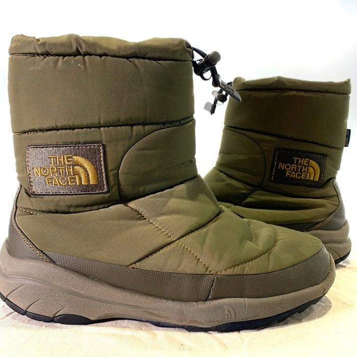 THE NORTH FACE ノースフェイス NUPTSE BOOTIE WP V MIL ヌプシブーティ ウォータープルーフ ブーツ オリーブ NF51681 Size US8 (26.0cm) 福生店