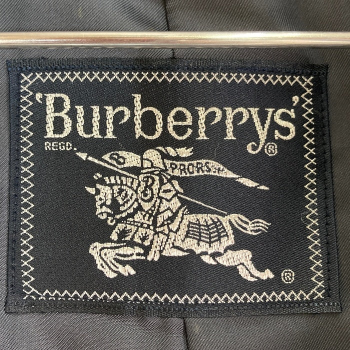 Burberrys バーバリーズ ウール×カシミヤ ステンカラーコート グレー size90-165 瑞穂店