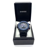 CASIO カシオ G-SHOCK ガルフマスター ソーラー デジアナクォーツ腕時計 GWN-1000B ネイビー ブラック 福生店