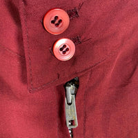 60-70's Sears Sports Wear シアーズ ドリズラージャケット スウィングトップ バーガンディー Size 42 福生店