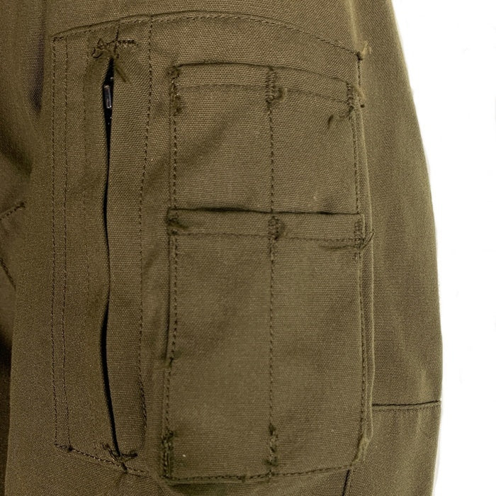 80's U.S.ARMY 米軍 ヘリクルー ジャケット オリーブ ロケットTALON Size M 相当 福生店