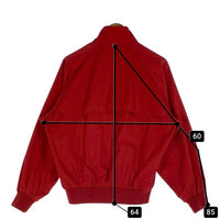 90`s McCREGOR マックレガー ハリントンジャケット ドリズラー スウィングトップ レッド Size M 福生店