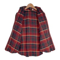 70's BIG YANK ビッグヤンク Plaid Flannel Shirt チェック フランネルシャツ レッド イエロー ブラウン Size S 福生店