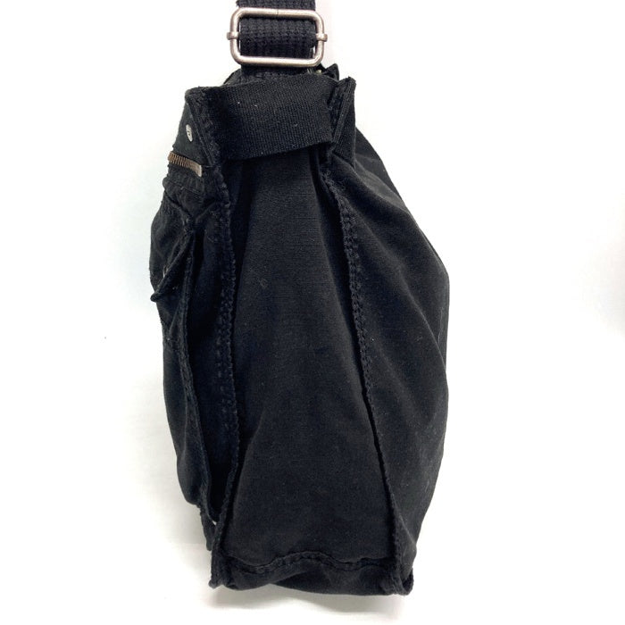 DIESEL ディーゼル ショルダーバッグ キャンバス ブラック 瑞穂店
