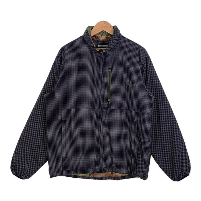 Columbia コロンビア OMNI-SHIELD オムニシールド ナイロン ジップアップジャケット ブラック カモフラージュ PM5019 Size M 福生店