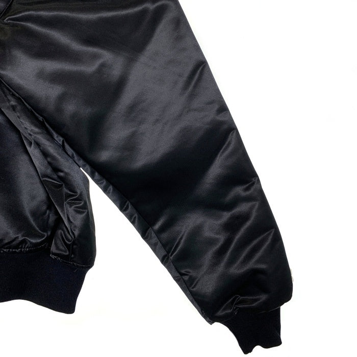 80's 90's STARTER スターター PROLINE プロライン NFL RAIDERS レイダース ナイロン スタジアムジャケット スタジャン ブラック USA製 Size XL 福生店