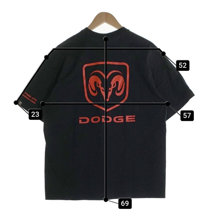 nitraid ナイトレイド NITRO MICROPHONE UNDERGROUND ニトロマイクロフォンアンダーグラウンド DODGE 半袖 Tシャツ ブラック Size XL 福生店