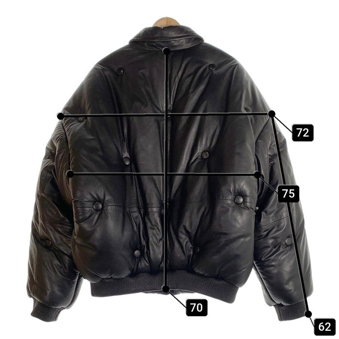 DENIM TEARS デニムティアーズ LAMB LEATHER JACKET ラムレザー