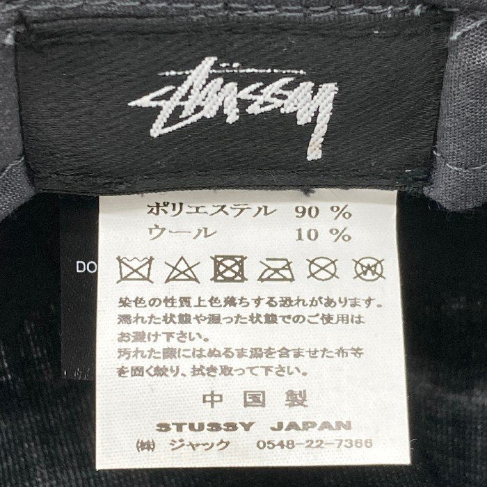 STUSSY ステューシー 1321052 WOOL CHECK BIG STOCK BUCKET HAT ウール チェック ビッグ ストック バケットハット グレー sizeL/XL 瑞穂店